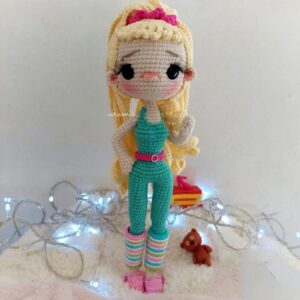 Receita Barbie Amigurumi