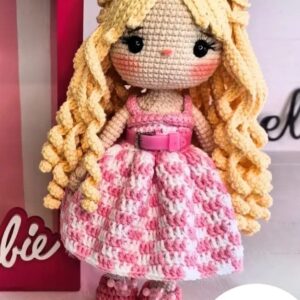 Receita Barbie Amigurumi
