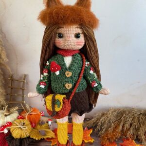 Receita Boneca Amigurumi