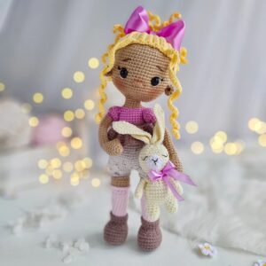 Receita Boneca e Coelho Amigurumi