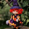 Receita Bruxinha Amigurumi