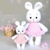 Receita Coelhos Amigurumi