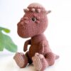 Receita Dinossauro Amigurumi
