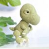 Receita Dinossauro Amigurumi