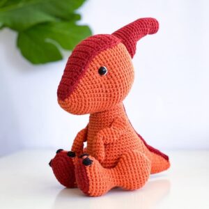 Receita Dinossauro Amigurumi
