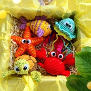 Receita Fundo do Mar Amigurumi