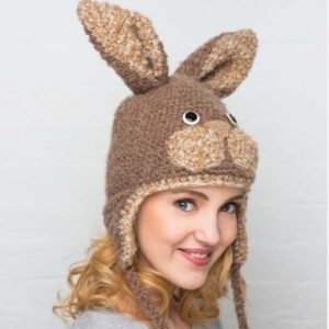 Receita Gorro Coelho amigurumi