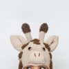 Receita Gorro Girafa amigurumi