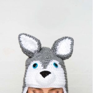 Receita Gorro Husky amigurumi