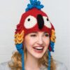 Receita Gorro Papagaio amigurumi