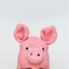Receita Gorro Porco amigurumi
