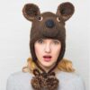 Receita Gorro Urso amigurumi