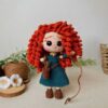 Receita Merida Amigurumi