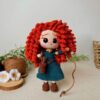 Receita Merida Amigurumi