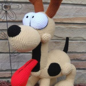 Receita Odie Amigurumi