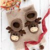 Receita Pantufa Alce Amigurumi