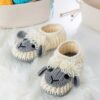 Receita Pantufa Ovelha Amigurumi