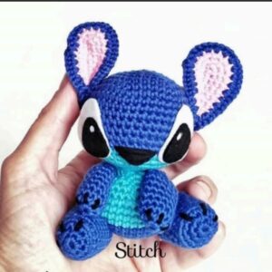 Receita Stitch Amigurumi