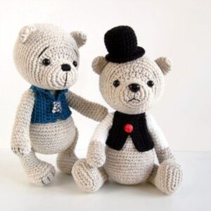 Receita Urso Polar Amigurumi