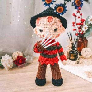 Receita freddy krueger Amigurumi