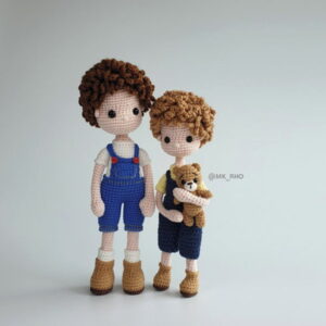 Receita Menino Amigurumi