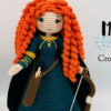 Princesa Merida Amigurumi - Receitas de Amigurumi em portug