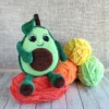 Receita Abacates Namorados Amigurumi