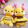 Receita Abelha Amigurumi