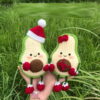Receita Abacate Natal Amigurumi