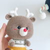 Receita Alce Amigurumi