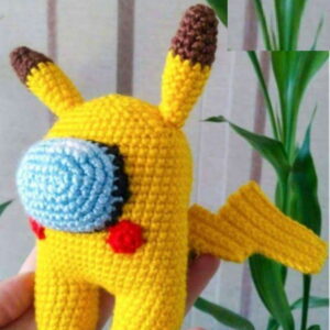 Receita Among Us Pikachu Amigurumi