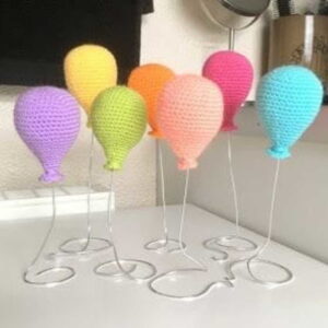 Receita Balão Amigurumi
