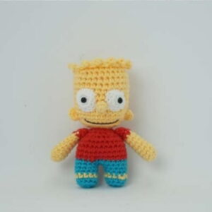 Receita Bart Simpson Amigurumi