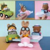 Receita Bichinhos no Carro Amigurumi