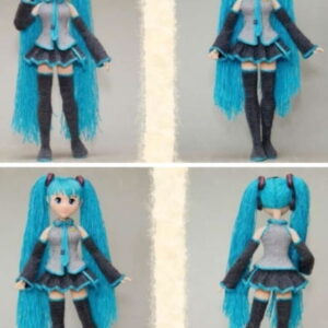 Receita Boneca Amigurumi