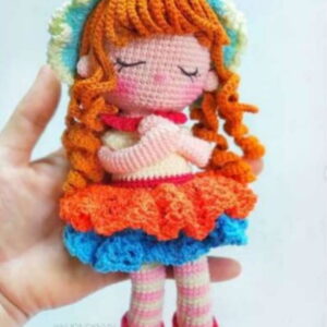 Receita Boneca Amigurumi