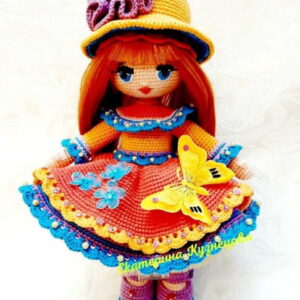 Receita Boneca Amigurumi