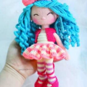 Receita Boneca Amigurumi