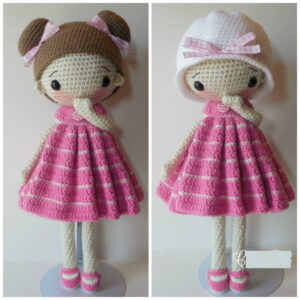 Receita Boneca Amigurumi