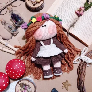 Receita Boneca Amigurumi