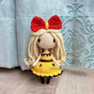 Receita Boneca Amigurumi