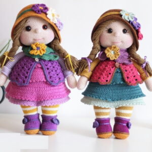 Receita Boneca Amigurumi
