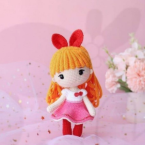 Receita Boneca Amigurumi