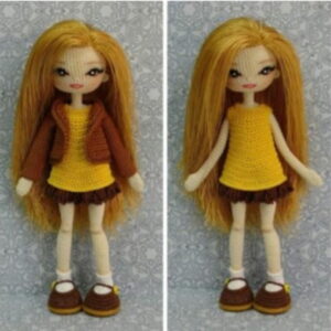 Receita Boneca Amigurumi
