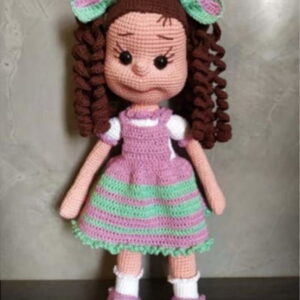 Receita Boneca Amigurumi