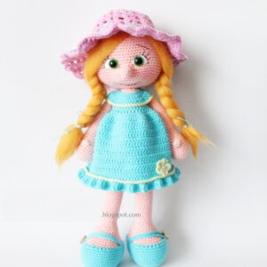 Receita Boneca Amigurumi