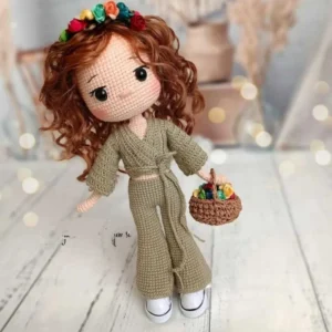 Receita Boneca amigurumi