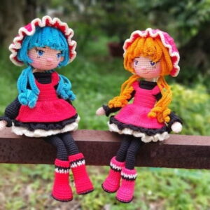 Receita Boneca Amigurumi