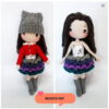 Receita Boneca Amigurumi
