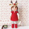Receita Boneca cervo Amigurumi